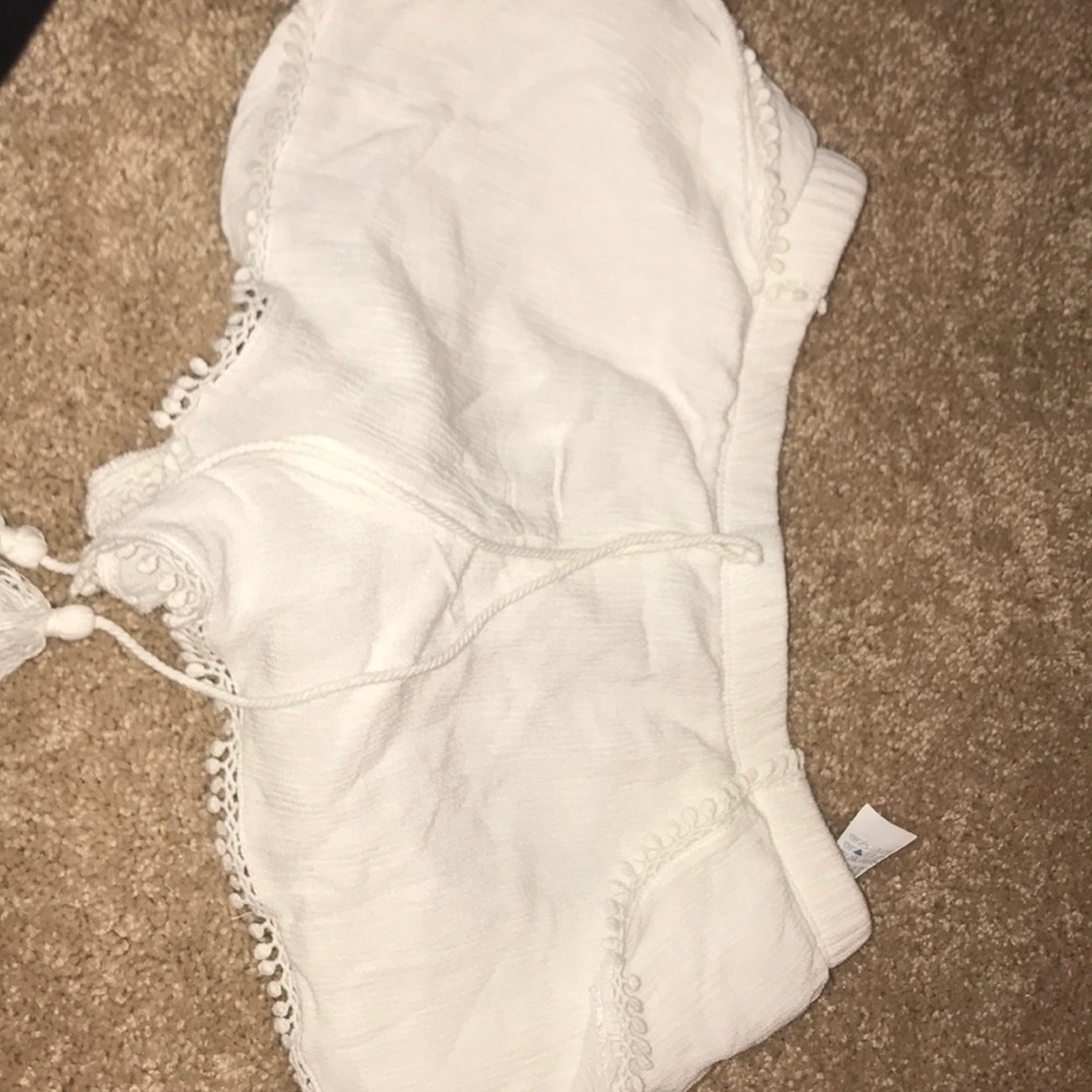 white shorts